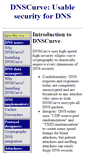 Mobile Screenshot of dnscurve.org